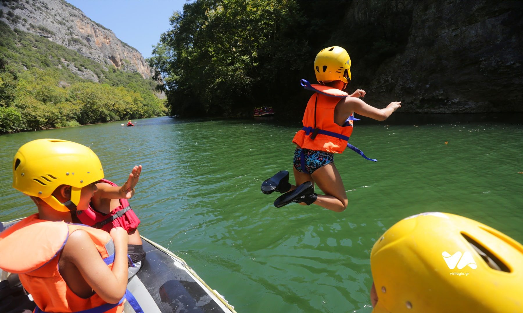 Rafting στην Κοιλάδα των Τεμπών